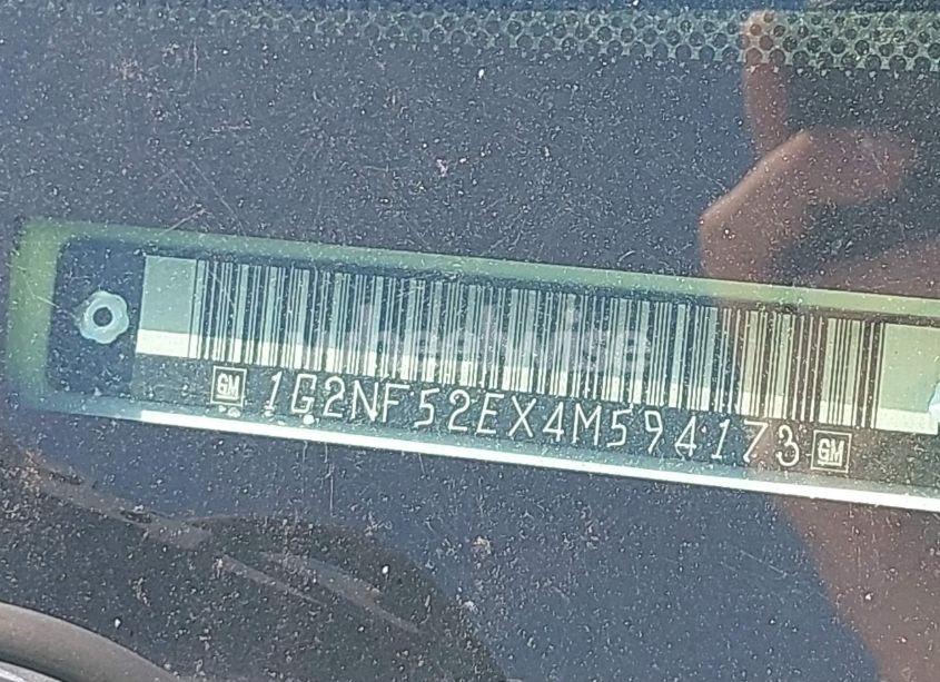 Photo 9 of 2004 Pontiac Grand AM SE1 (VIN 1G2NF52EX4M594173)