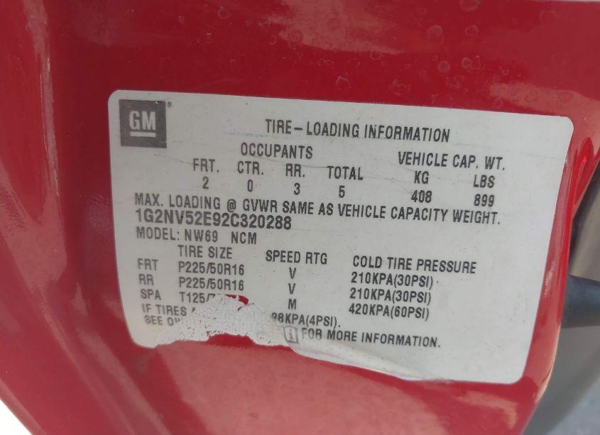 Photo 9 of 2002 Pontiac Grand AM GT1 (VIN 1G2NV52E92C320288)