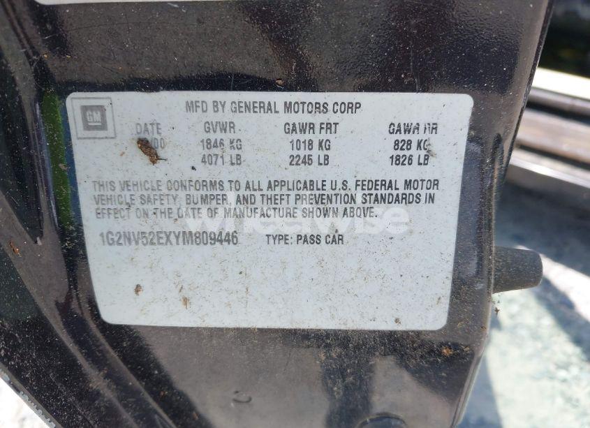 Photo 9 of 2000 Pontiac Grand AM GT1 (VIN 1G2NV52EXYM809446)