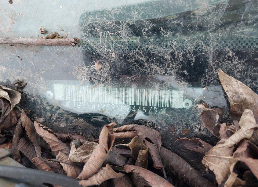 Photo 9 of 2000 Pontiac Grand AM GT (VIN 1G2NW12E2YM744579)