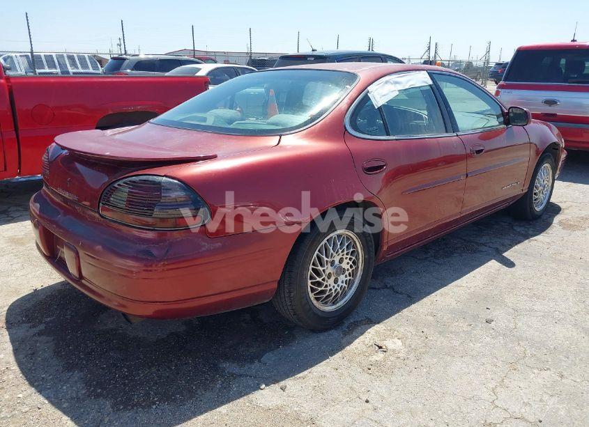 Photo 4 of 2000 Pontiac Grand PRIX SE (VIN 1G2WJ52K3YF262773)