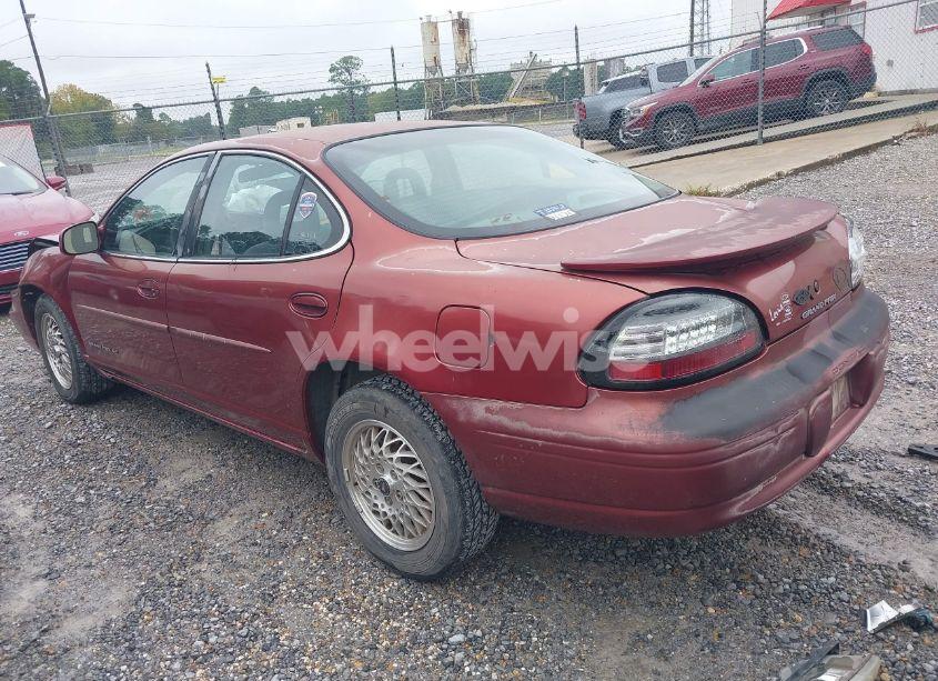 Photo 3 of 2000 Pontiac Grand PRIX SE (VIN 1G2WJ52K4YF259400)