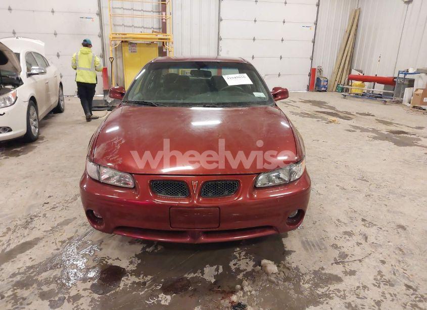 Photo 6 of 2000 Pontiac Grand PRIX SE (VIN 1G2WK52J8YF319179)