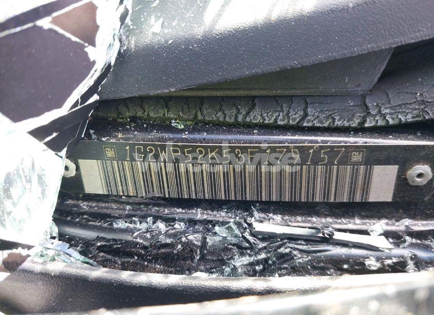 Photo 9 of 2003 Pontiac Grand PRIX GT (VIN 1G2WP52K53F179157)