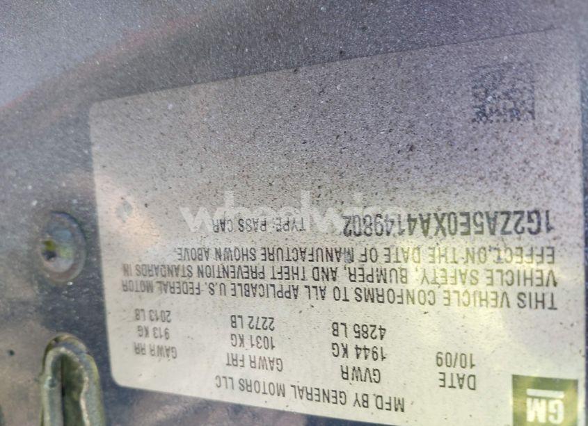 Photo 9 of 2010 Pontiac G6 (VIN 1G2ZA5E0XA4149802)