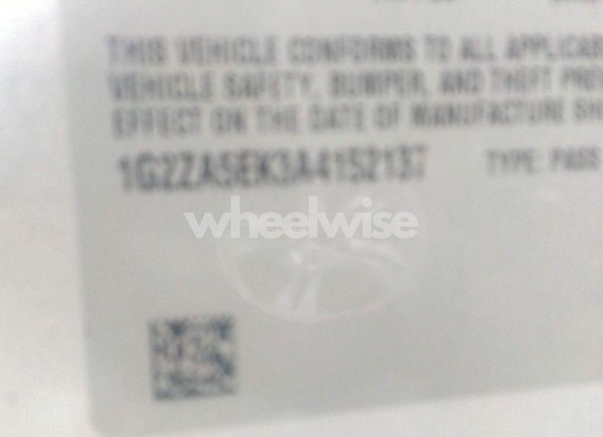 Photo 9 of 2010 Pontiac G6 W/1SH (VIN 1G2ZA5EK3A4152137)