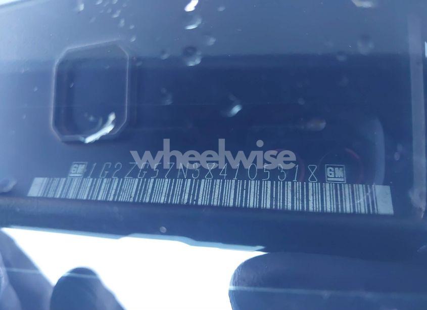 Photo 9 of 2008 Pontiac G6 (VIN 1G2ZG57N384105318)