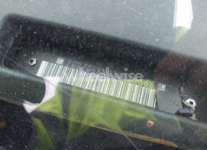 Photo 9 of 2007 Pontiac G6 (VIN 1G2ZG58N074119366)