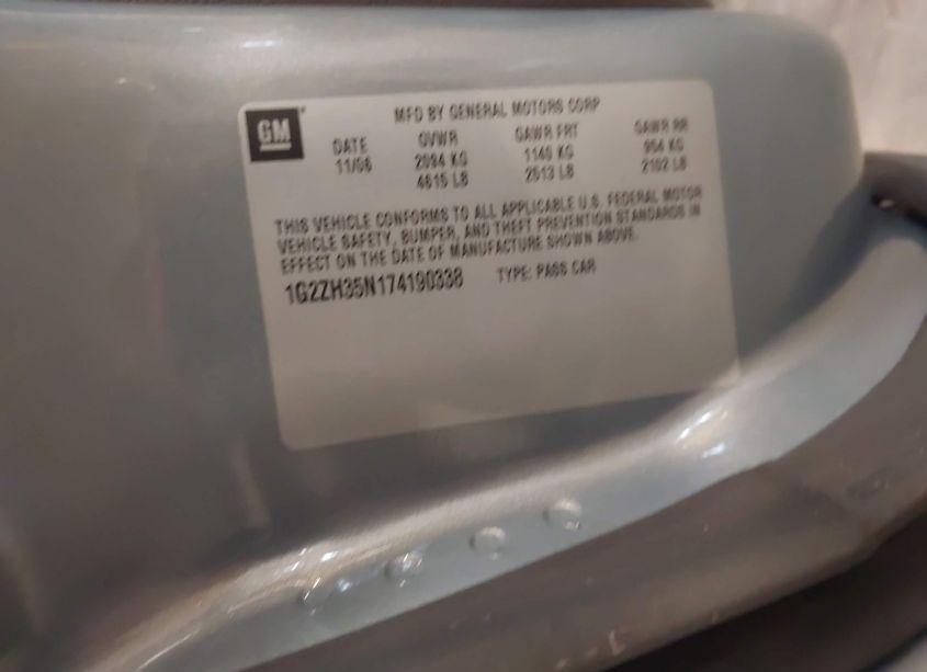 Photo 9 of 2007 Pontiac G6 GT (VIN 1G2ZH35N174190338)