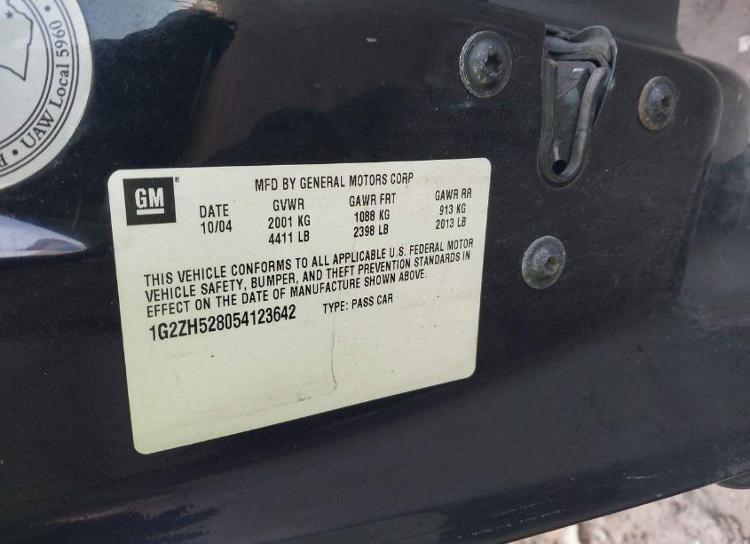 Photo 9 of 2005 Pontiac G6 GT (VIN 1G2ZH528054123642)