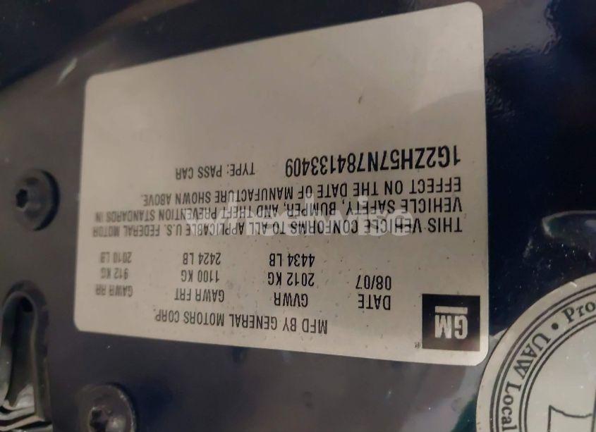 Photo 9 of 2008 Pontiac G6 GT (VIN 1G2ZH57N784133409)