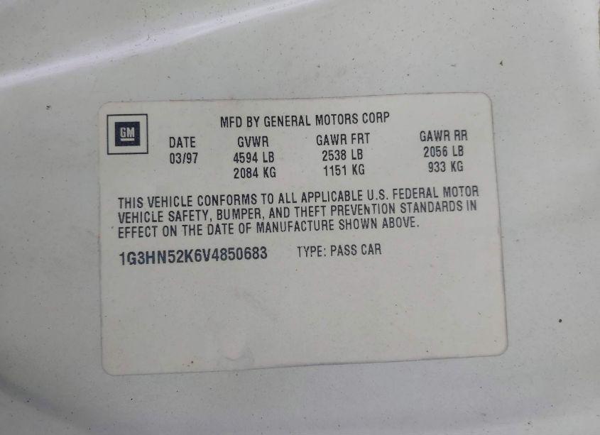 Photo 9 of 1997 Oldsmobile Eighty-eight LS (VIN 1G3HN52K6V4850683)