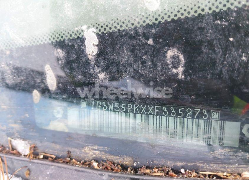 Photo 9 of 1999 Oldsmobile Intrigue GL (VIN 1G3WS52KXXF335273)