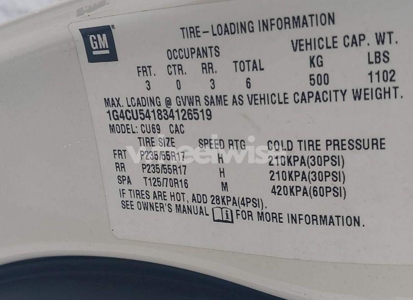 Photo 9 of 2003 Buick Park AVENUE ULTRA (VIN 1G4CU541834126519)