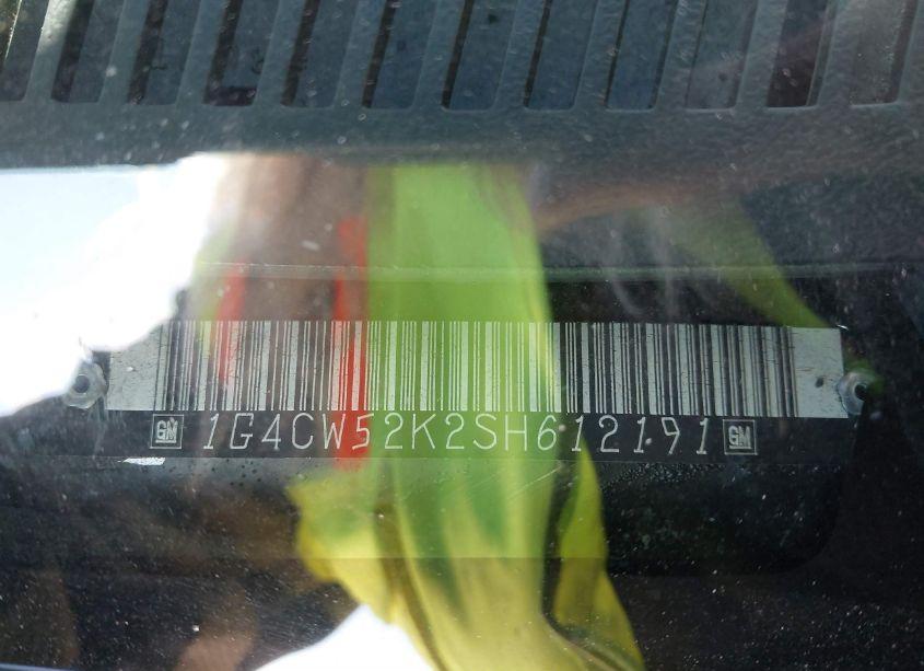 Photo 9 of 1995 Buick Park AVENUE (VIN 1G4CW52K2SH612191)