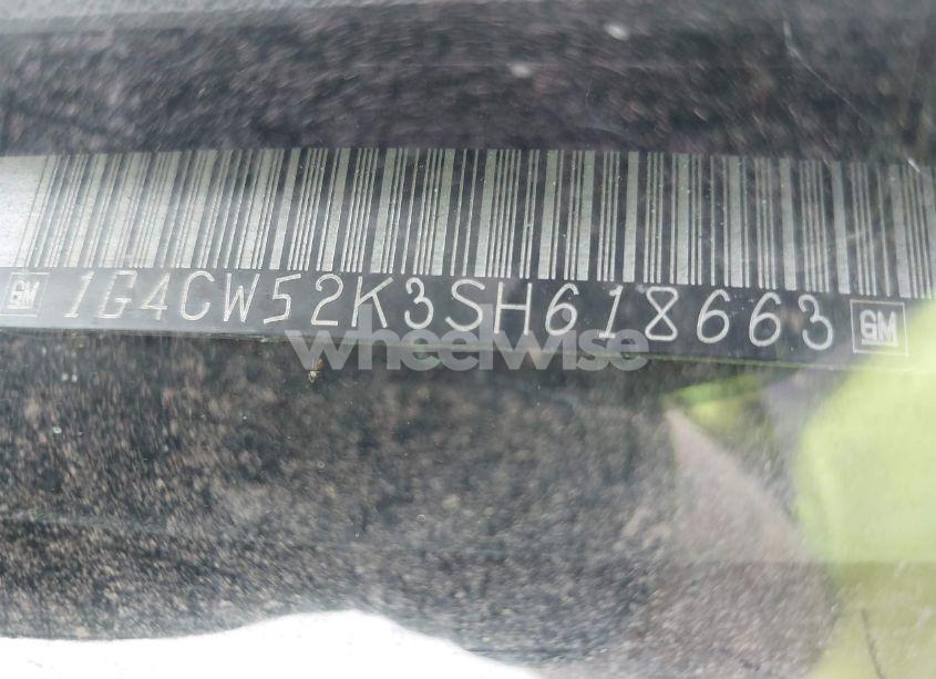 Photo 9 of 1995 Buick Park AVENUE (VIN 1G4CW52K3SH618663)