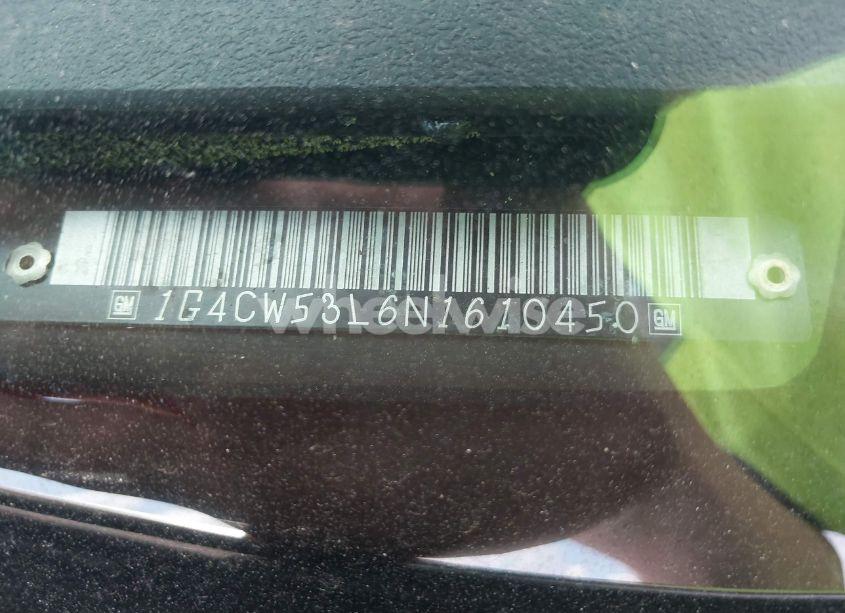 Photo 9 of 1992 Buick Park AVENUE (VIN 1G4CW53L6N1610450)