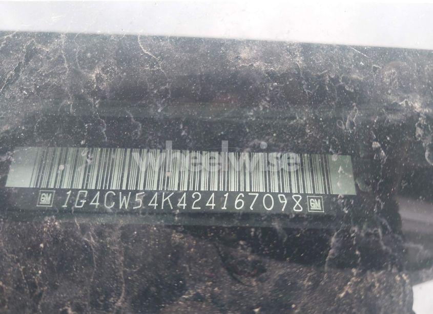 Photo 9 of 2002 Buick Park AVENUE (VIN 1G4CW54K424167098)