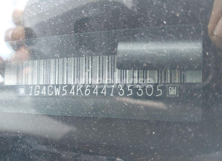 Photo 9 of 2004 Buick Park AVENUE (VIN 1G4CW54K644135305)