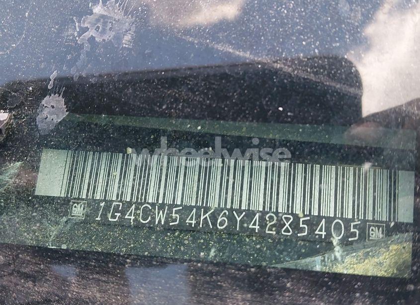 Photo 9 of 2000 Buick Park AVENUE (VIN 1G4CW54K6Y4285405)