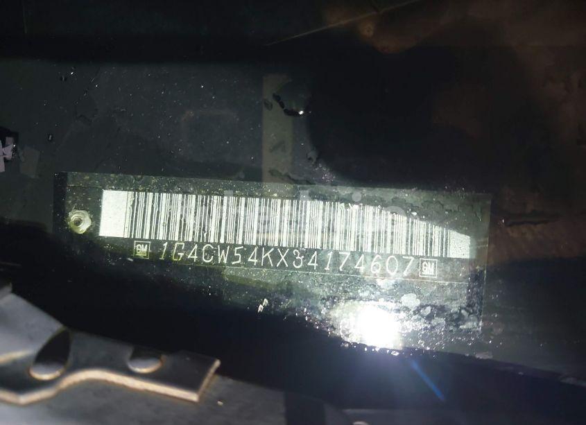 Photo 9 of 2003 Buick Park AVENUE (VIN 1G4CW54KX34174607)