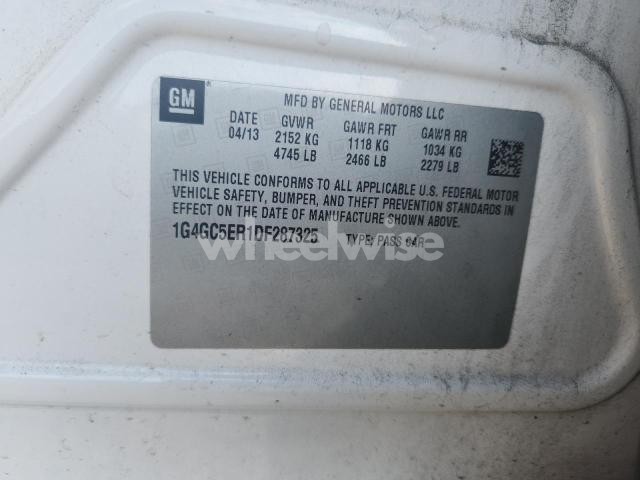 Photo 3 of 2013 BUICK LACROSSE N/A (VIN 1G4GC5ER1DF287325)