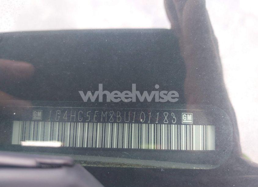 Photo 9 of 2011 Buick Lucerne CXL (VIN 1G4HC5EM8BU101183)