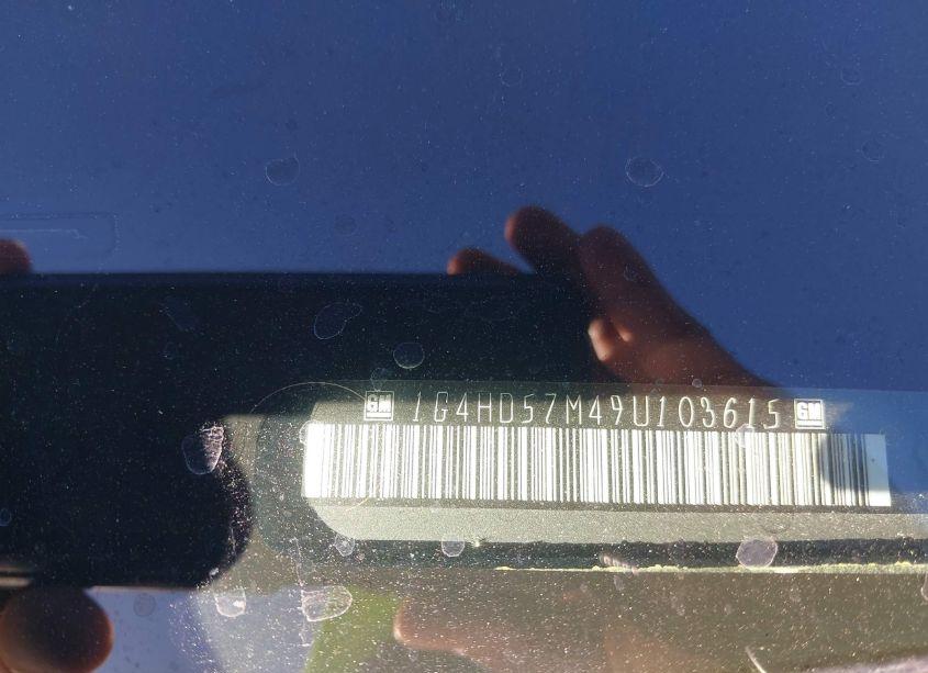 Photo 9 of 2009 Buick Lucerne CXL (VIN 1G4HD57M49U103615)