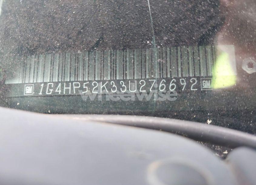 Photo 9 of 2003 Buick Lesabre CUSTOM (VIN 1G4HP52K33U276692)