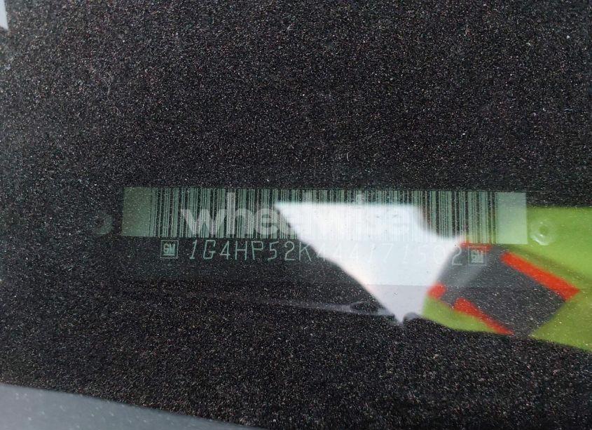 Photo 9 of 2004 Buick Lesabre CUSTOM (VIN 1G4HP52K444171502)