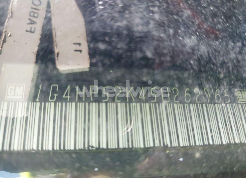 Photo 9 of 2005 Buick Lesabre CUSTOM (VIN 1G4HP52K45U262965)