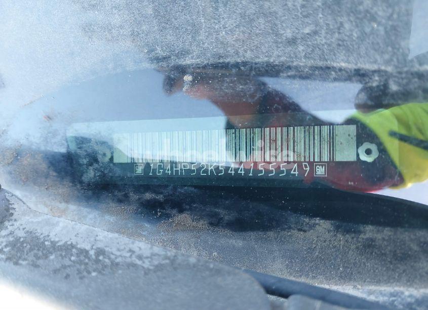 Photo 9 of 2004 Buick Lesabre CUSTOM (VIN 1G4HP52K544155549)