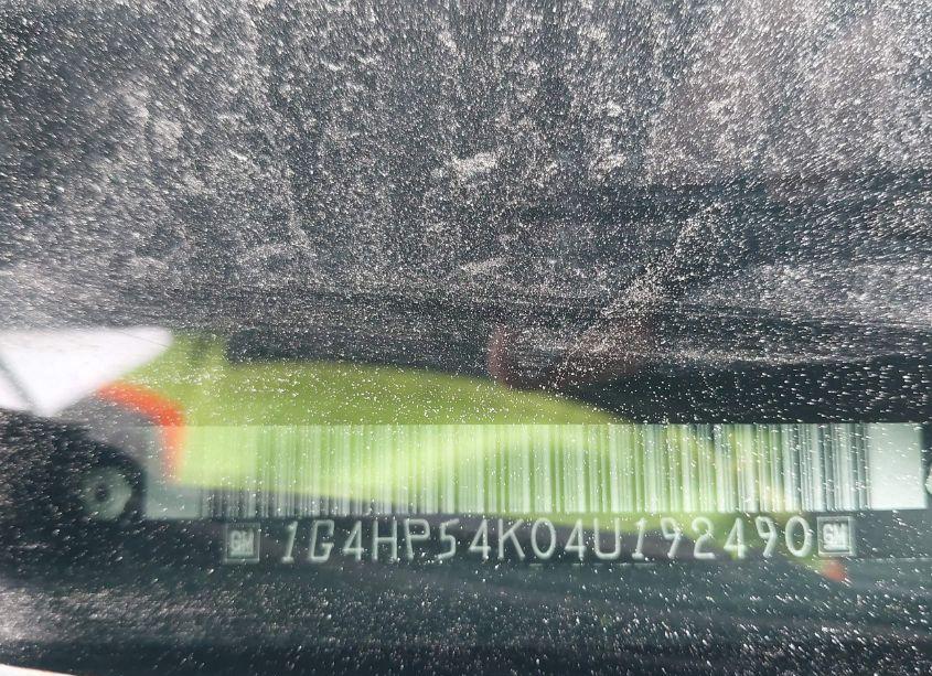 Photo 9 of 2004 Buick Lesabre CUSTOM (VIN 1G4HP54K04U192490)