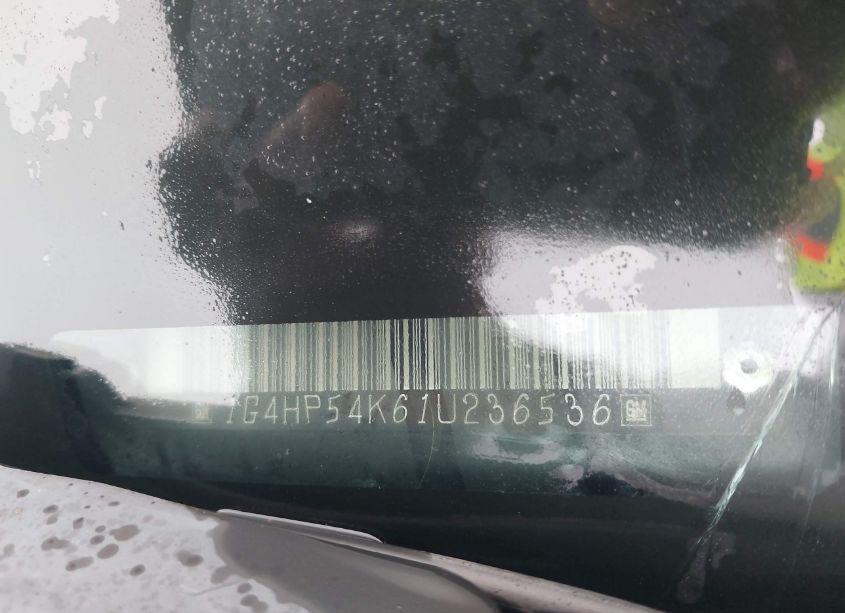 Photo 9 of 2001 Buick Lesabre CUSTOM (VIN 1G4HP54K61U236536)