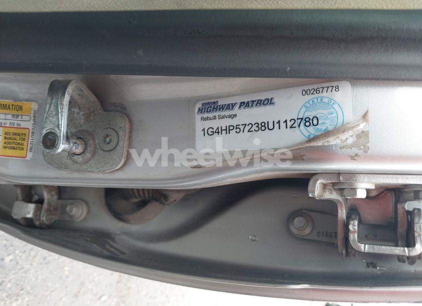 Photo 9 of 2008 Buick Lucerne CX (VIN 1G4HP57238U112780)