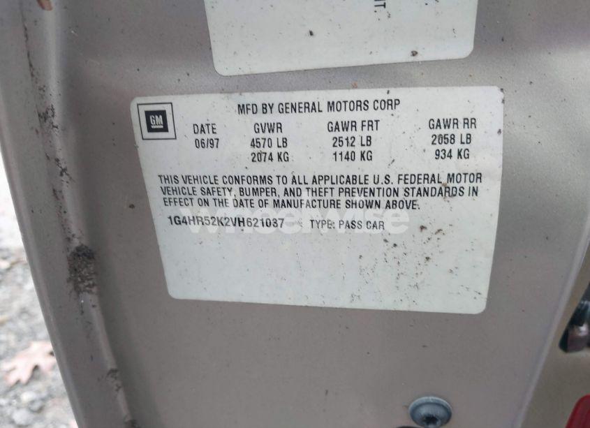 Photo 9 of 1997 Buick Lesabre LIMITED (VIN 1G4HR52K2VH621037)