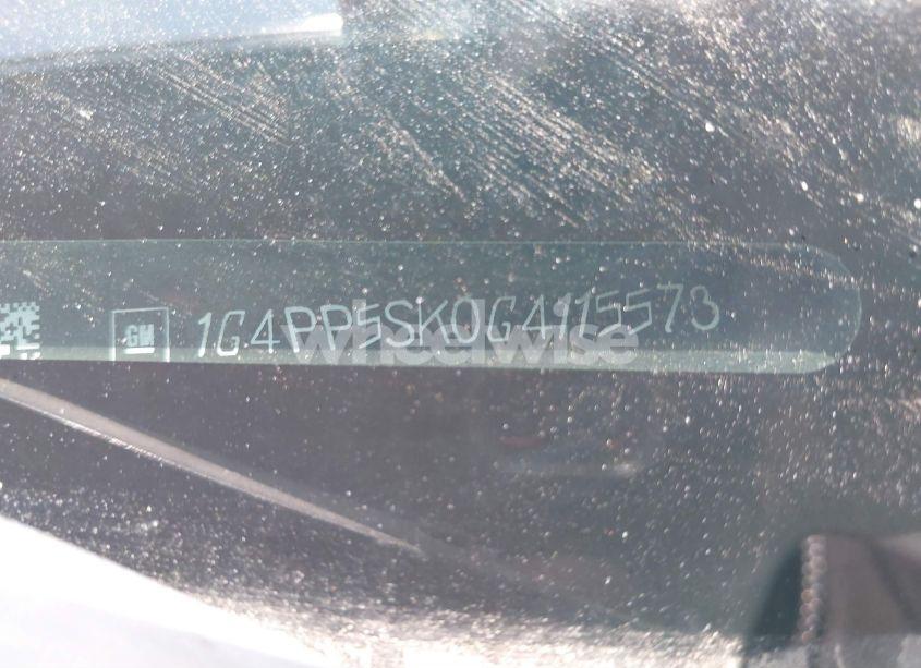 Photo 9 of 2016 Buick Verano (VIN 1G4PP5SK0G4115573)