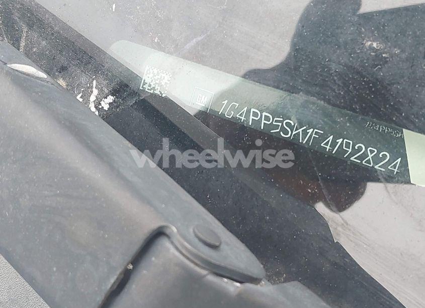 Photo 11 of 2015 Buick Verano (VIN 1G4PP5SK1F4192824)