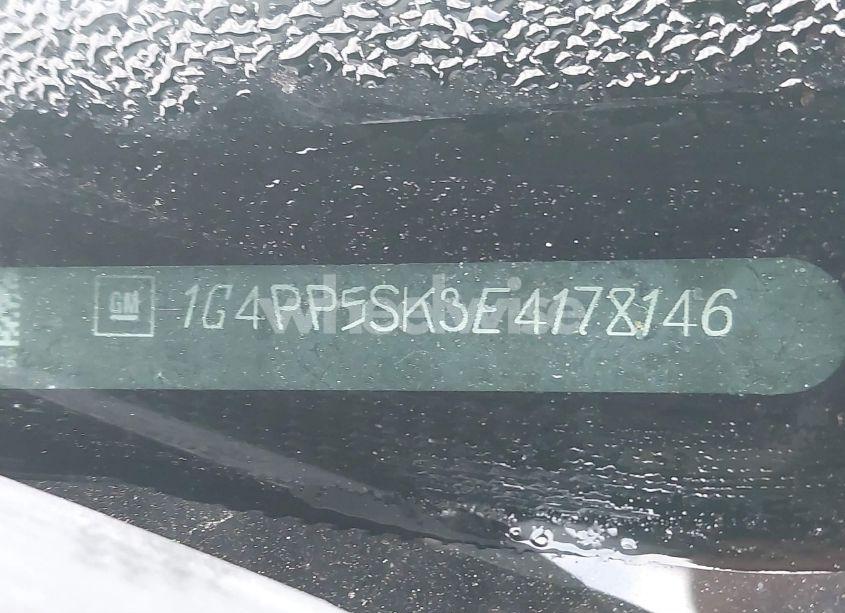 Photo 9 of 2014 Buick Verano (VIN 1G4PP5SK3E4178146)