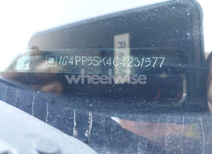 Photo 9 of 2012 Buick Verano (VIN 1G4PP5SK4C4231577)