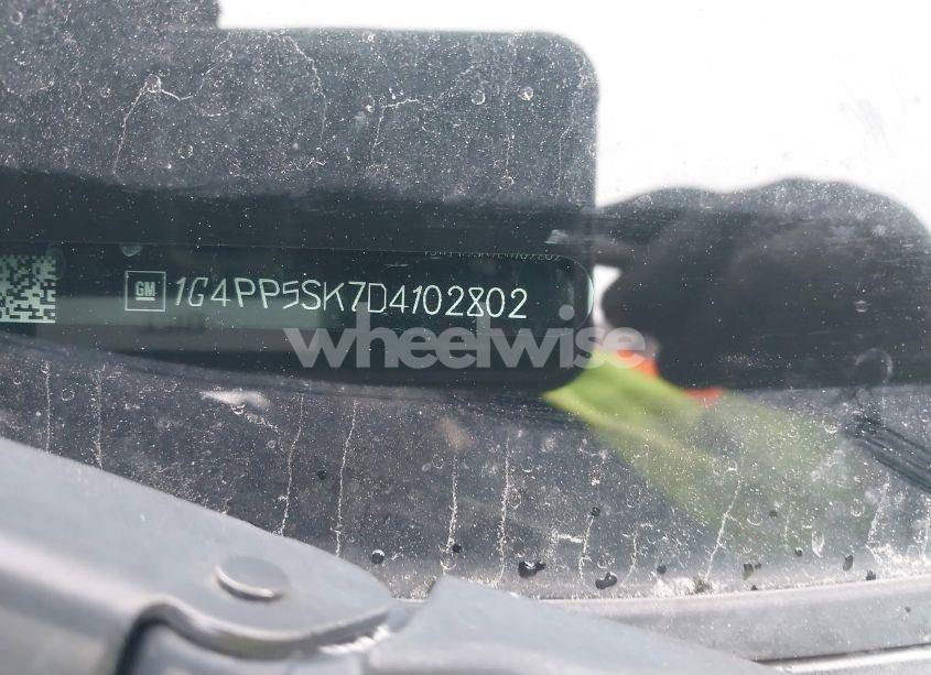 Photo 9 of 2013 Buick Verano (VIN 1G4PP5SK7D4102802)