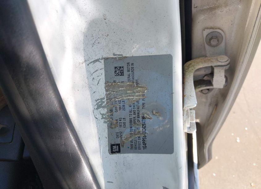 Photo 9 of 2012 Buick Verano (VIN 1G4PP5SK8C4204785)