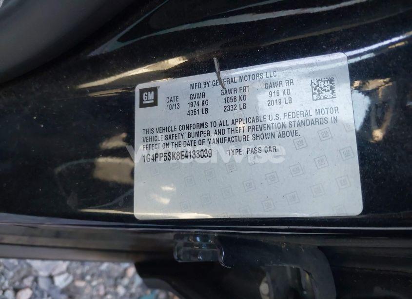 Photo 9 of 2014 Buick Verano (VIN 1G4PP5SK8E4133039)