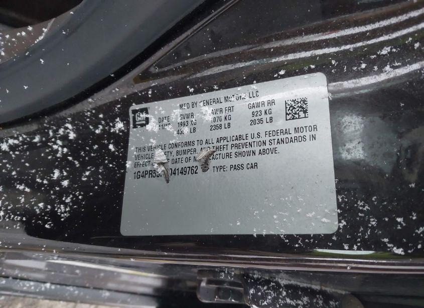 Photo 9 of 2013 Buick Verano CONVENIENCE GROUP (VIN 1G4PR5SK0D4149762)