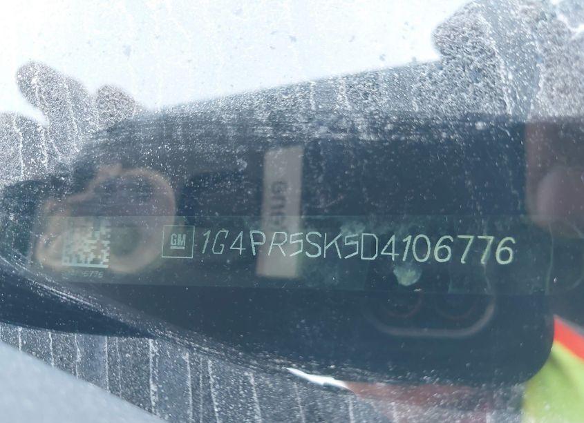 Photo 9 of 2013 Buick Verano CONVENIENCE GROUP (VIN 1G4PR5SK5D4106776)