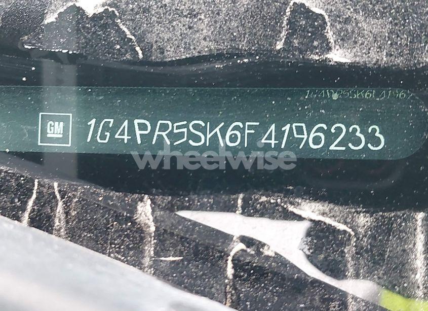 Photo 9 of 2015 Buick Verano CONVENIENCE GROUP (VIN 1G4PR5SK6F4196233)