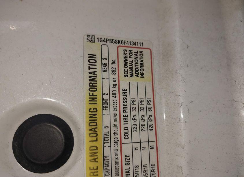 Photo 9 of 2015 Buick Verano LEATHER GROUP (VIN 1G4PS5SK6F4134111)