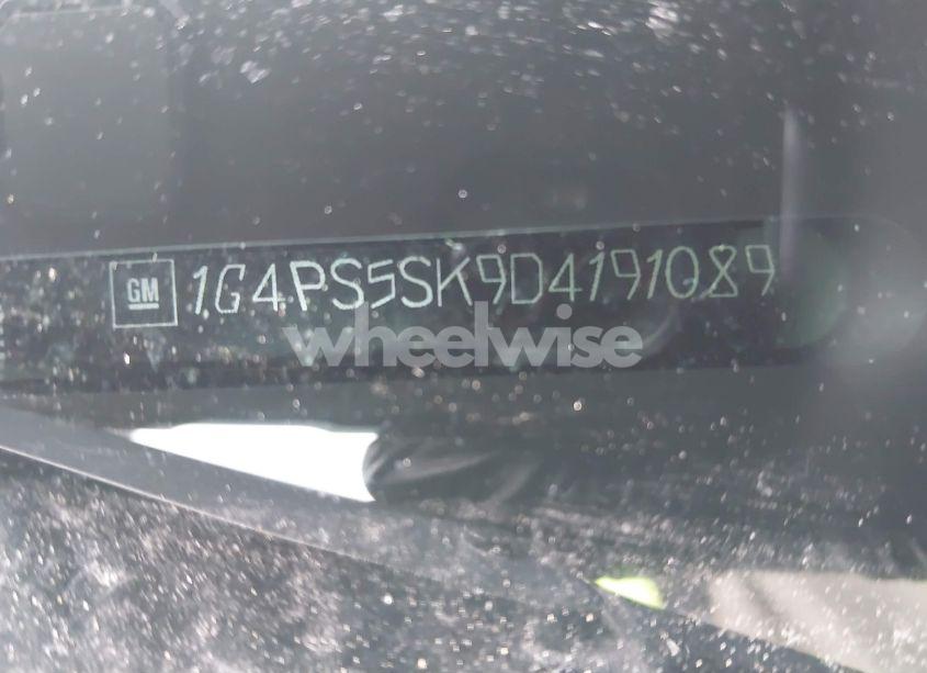 Photo 9 of 2013 Buick Verano LEATHER GROUP (VIN 1G4PS5SK9D4191089)