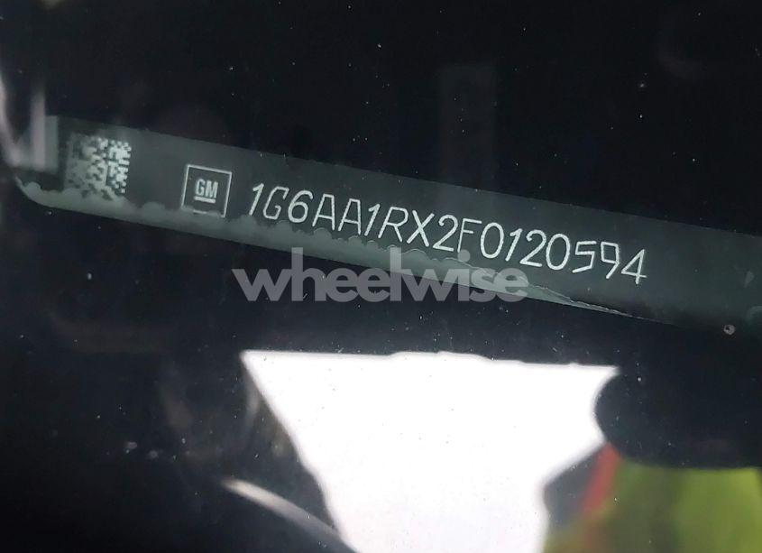 Photo 9 of 2015 Cadillac Ats STANDARD (VIN 1G6AA1RX2F0120594)