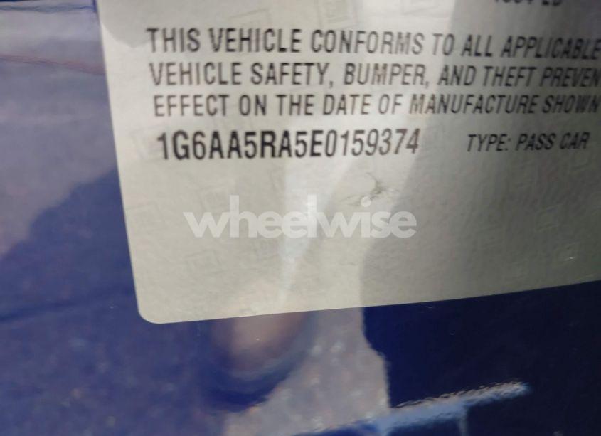 Photo 9 of 2014 Cadillac Ats STANDARD (VIN 1G6AA5RA5E0159374)